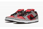 NIKE SB DUNK LOW PREMIUM Supreme - Red Cement